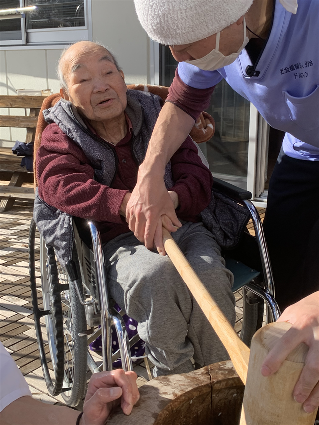 餅つき