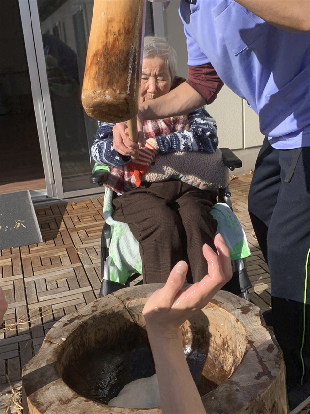 餅つき