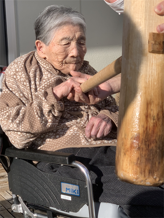 餅つき