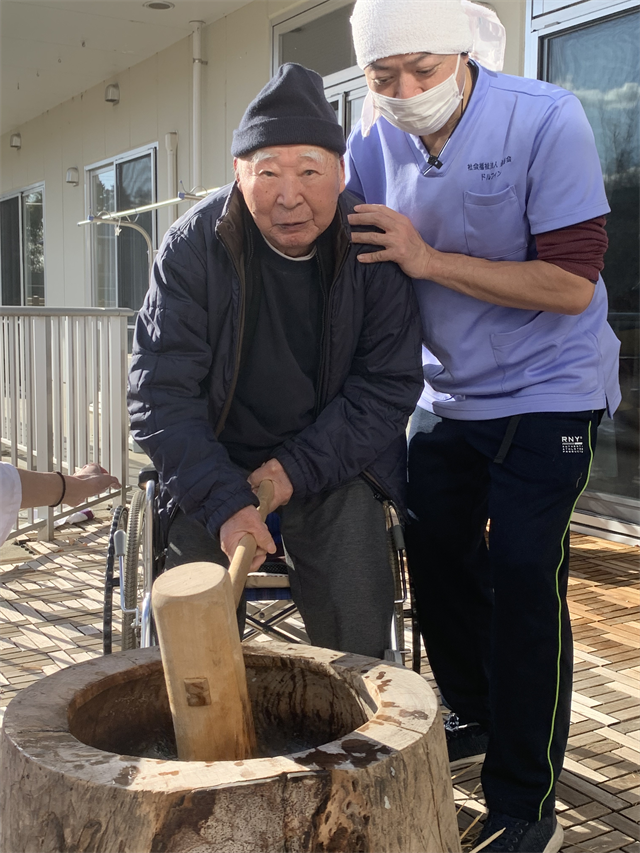 餅つき