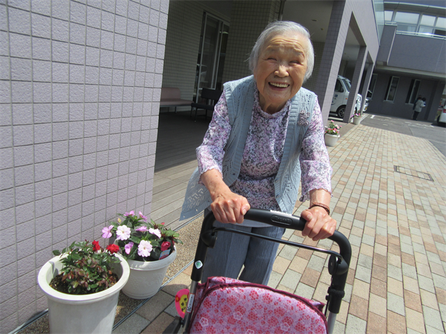 園内散歩